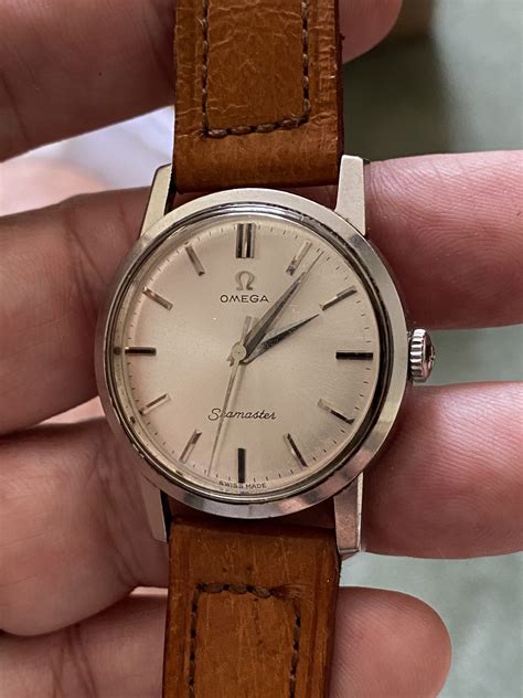 winding Omega Seamaster automatic